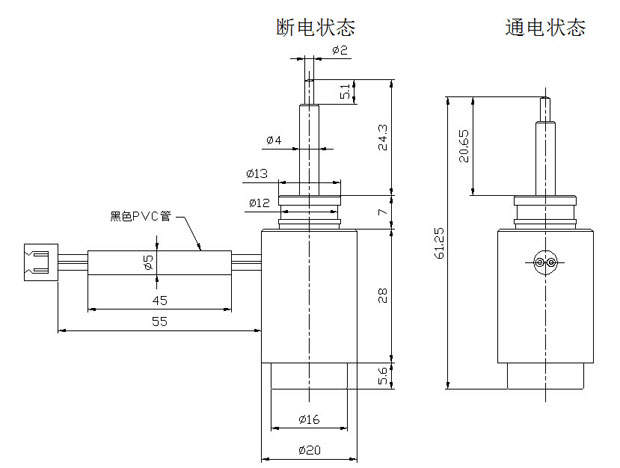 推动式圆管万搏·官方版网站登录入口-万搏(中国)
尺寸图